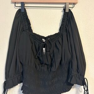 Abercrombie & Fitch Black Blouse